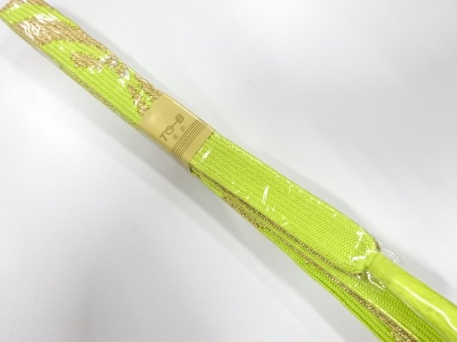 JAPANESE KIMONO / UNUSED HAND-TIED OBIJIME